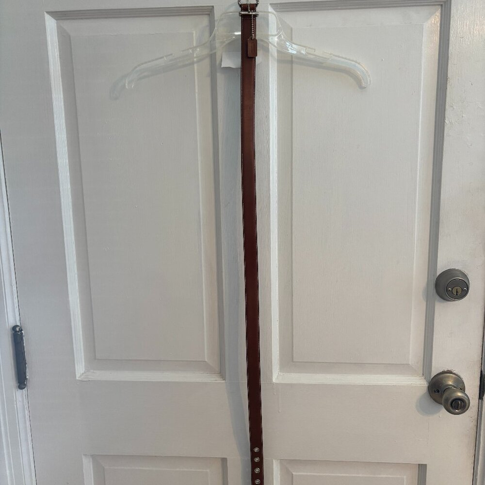Coach Leather Belt